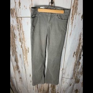 Gap Perfect bootcut corduroy jeans light grey 28